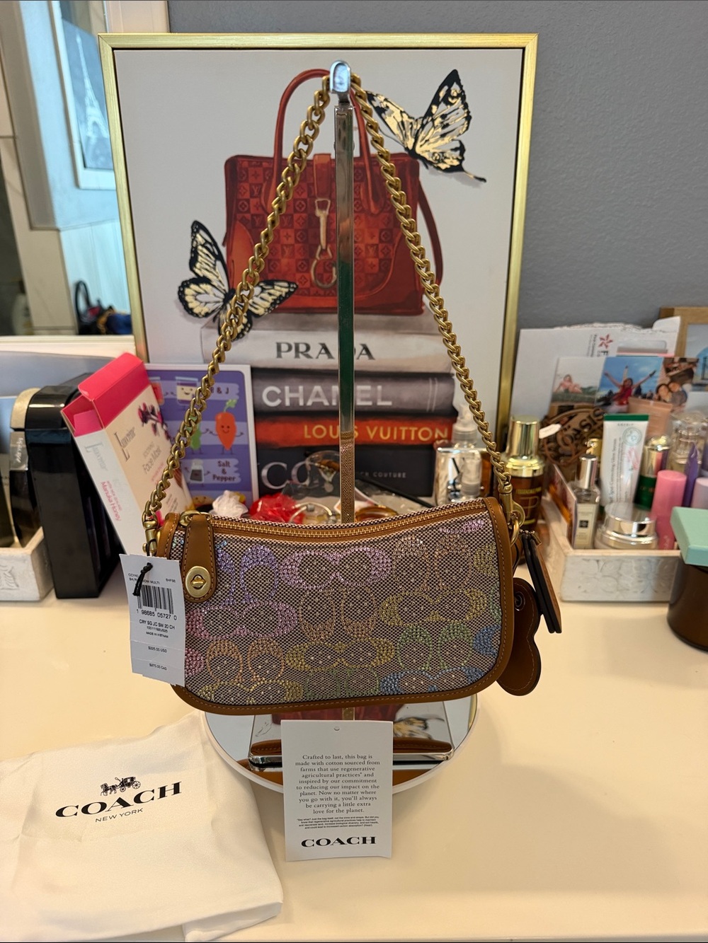 NWT Coach Crystal Rainbow 🌈 SW 20